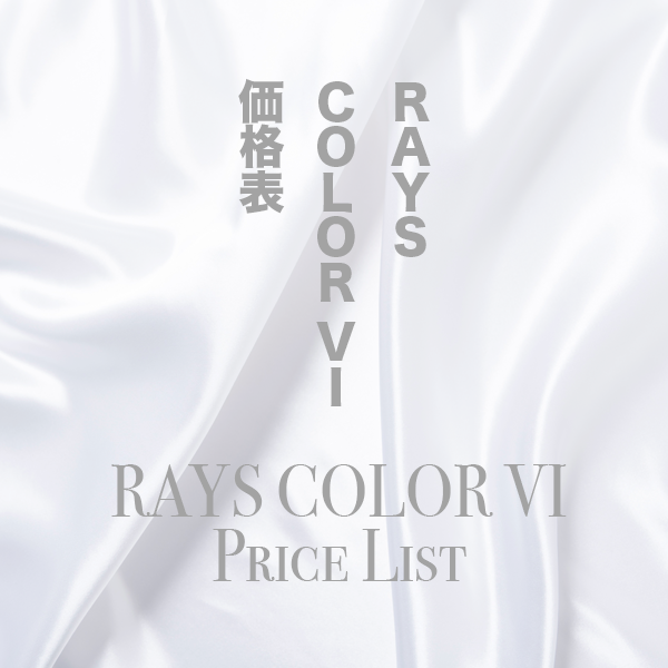 RAYS COLOR VI価格表